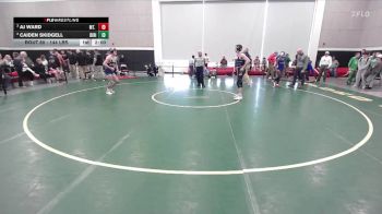 144 lbs Semifinal - Aj Ward, Mt. Ararat-Brunswick vs Caiden Skidgell, Dirigo
