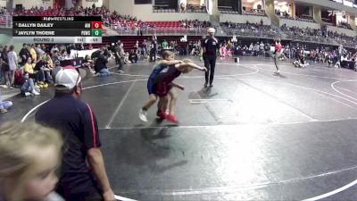 90-93 lbs Round 3 - Dallyn Dailey, Ainsworth vs Jaylyn Thoene, Ponca Spears Wrestling Club