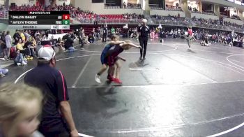 90-93 lbs Round 3 - Dallyn Dailey, Ainsworth vs Jaylyn Thoene, Ponca Spears Wrestling Club