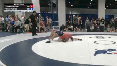 79 kg Cons. Sub-rd Of 16 - Connor Wetzel, Lockhaven vs David Alonso, West Coast Regional Training Center
