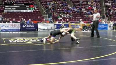 107 lbs First Round - Shaefer Hoffman, Downingtown West vs Ryan Milheim, Columbia Montour