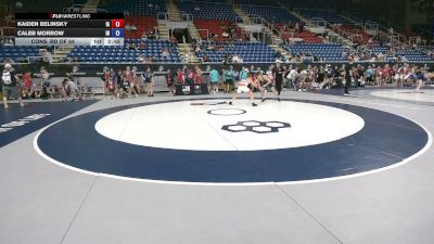 120 lbs Cons. Rd Of 64 - Kaiden Belinsky, Iowa vs Caleb Morrow, Indiana