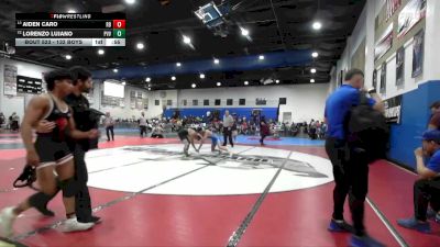 132 Boys Cons. Round 3 - Aiden Caro, Rancho Bernardo vs Lorenzo Lujano, Palo Verde Valley