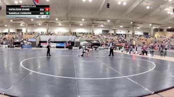 Girls 120 lbs Semifinal - Nataleigh Shane, Bradley Central High School vs Danielle Connors, Anderson Co. High School