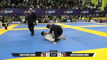 Javier Valenciano Yamuni vs Colbe Patrick Florian 2026 European Jiu-Jitsu IBJJF Championship
