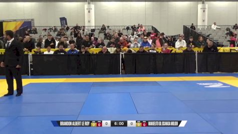 Manuelito Gil Ocanada Molion vs Brandon Albert Le Roy 2024 World IBJJF Jiu-Jitsu No-Gi Championship