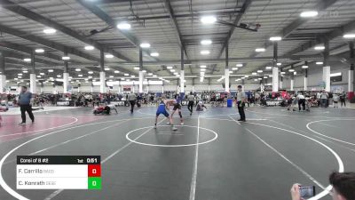 113 lbs Consi Of 8 #2 - Fabian Carrillo, Bagdad Sultans vs Cort Konrath, Desert Dogs WC