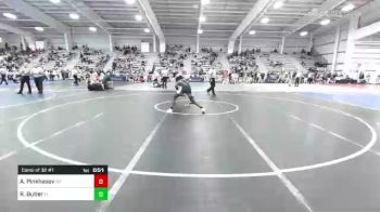 160 lbs Consi Of 32 #1 - Alan Pinkhasov, NY vs Ronald Butler, FL