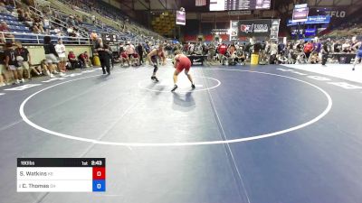 190 lbs Rnd Of 32 - Samuel Watkins, KS vs Carson Thomas, OH