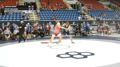 190 lbs Cons. Rd Of 32 - Lincoln Marr, Minnesota vs Ryley Williams, South Carolina