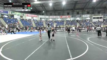 37 lbs Final - Eve Lopez, Black Fox Wrestling Academy vs Valente Rosales-Retana, Westy Futures