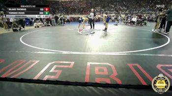 B6A-106 lbs Semifinal - Turner Ross, Edmond North vs Blake Thomas, Piedmont