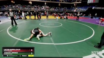 5A 106 lbs Semifinal - Jacob Barrilleaux, Dallas Wilson vs Aodhan Jimenez, Killeen Ellison