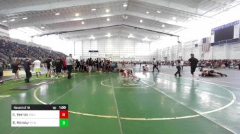 138 lbs Round Of 16 - Gabriel Serros, Volcano Vista Hawks vs Bryan Minsky, YV Wrestling