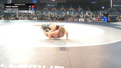190 lbs Champ. Rd Of 16 - Brady Brown, Pennsylvania vs Everett Joyce, Kansas
