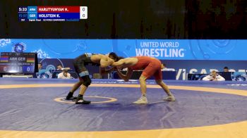 57 kg 1/8 Final - Norik Harutyunyan, Armenia vs Karamjeet Holstein, Germany