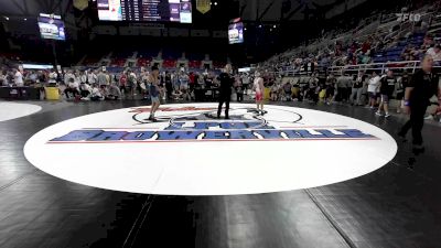 100 lbs Quarters - Brock Goebel, NE vs Kristian DeClercq, IL