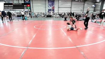 132 lbs Rr Rnd 3 - Aiden White, NC United vs Utah Heady, Knights Wrestling Club-Black