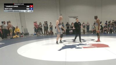 100 kg Champ. Round 3 - Charles Jones, Las Vegas Wrestling Club vs Matt Cox, Washington