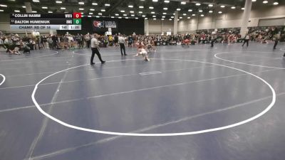 157 lbs Champ. Rd Of 16 - Dalton Humeniuk, Bison Wrestling Club vs Collin Hamm, Wrestling Factory