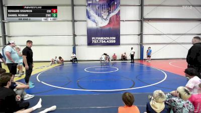 127 lbs Rr Rnd 3 - Edward Stavros, CTWHALE vs Daniel Roman, Shore Thing Surf