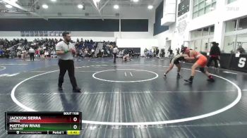 165 lbs Cons. Round 5 - Matthew Rivas, El Dorado vs Jackson Sierra, Cypress