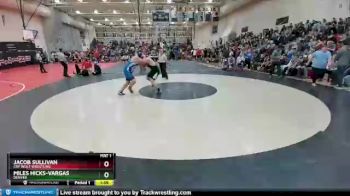 220 Boys Quarterfinal - Miles Hicks-Vargas, Denver vs Jacob Sullivan, Cry Wolf Wrestling