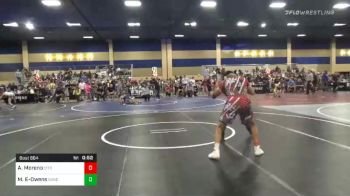 Match - Audo Moreno, Citrus Valley High School vs Marcus Espinoza-Owens, Sanderson Wrestling Academy
