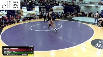 170 lbs. Cons. Round 3 - Gracelyn Bull, Marshfield vs Saniya Whiteside, Clarksville
