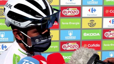 Egan Bernal No Longer Suffering In The Vuelta a España
