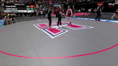 G145-5A Semifinal - Ryen Hickey, Chatfield Girls vs Lizzie Padilla, Arapahoe Girls