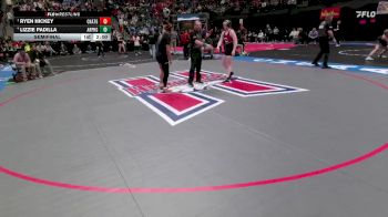 G145-5A Semifinal - Ryen Hickey, Chatfield Girls vs Lizzie Padilla, Arapahoe Girls