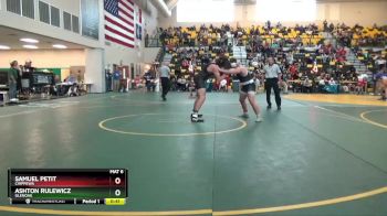 190 lbs Cons. Round 5 - Ashton Rulewicz, GLENOAK vs Samuel Petit, CHIPPEWA