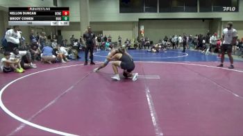 165 lbs Round 2 (6 Team) - Brody Cowen, BRAWL Silver vs Kellon Duncan, Black Creek WC