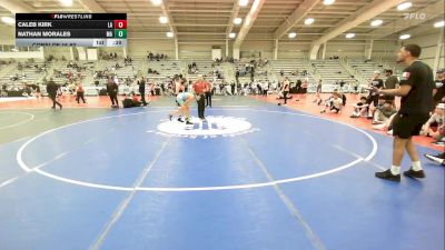 113 lbs Consi Of 16 #2 - Caleb Kirk, LA vs Nathan Morales, MA