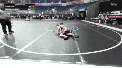 135 lbs Final - James Lauf, Eierman Elite vs Gabrian Bridges, Marshfield Youth Wrestling