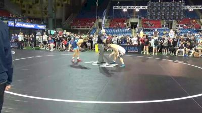 160 lbs Rnd Of 16 - Maximus Norman, Tennessee vs Griffin Van Tichelt, Indiana