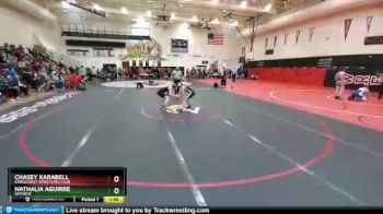 94 Girls Round 2 - Nathalia Aguirre, Skyview vs Chasey Karabell, Eaglecrest Wrestling Club