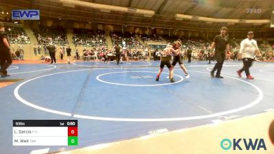 83 lbs Consolation - Liam Garcia, F-5 Grappling vs Mace `The Mauler` Wait, Terminator Wrestling Academy