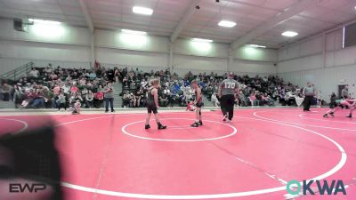 85 lbs Rr Rnd 1 - Hunter Telles, Talihina Youth Wrestling Club vs Griffin Granneman, Fort Gibson Youth Wrestling