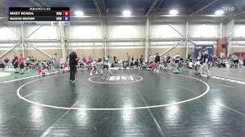 110 lbs Rr Rnd 6 - Mikey McNeal, Dynasty Ruthless - MSE vs Mason Brown, Dynasty Death Row - MSE