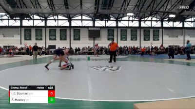135-144 lbs Champ. Round 1 - Giovanni Scumaci, Curie High School vs Ayden Mackey, NA