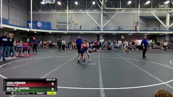 84 lbs Round 6 (8 Team) - Beau Siljanoski, Iron Horse vs Josh Werner, NOVA WC