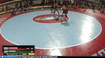 125 lbs 5th Place Match - Erika Olkowski, Hawaii vs Kiera Deleon, Idaho