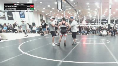 147 lbs Quarterfinal - George Dennis, Team Shutt Mau Mau - HSC vs Jacob McVige, Superior Gold - HSC