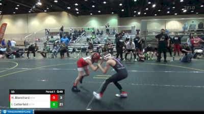 65 lbs Round 3 (6 Team) - Hunter Blanchard, ARES White vs Isac Catterfeld, Get Hammered