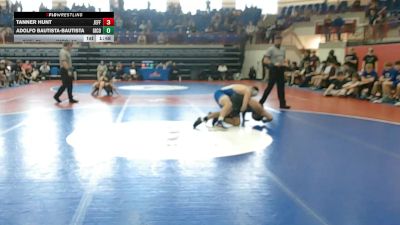 144 lbs Round 4: Semis & 3rd Wb - Tanner Hunt, Jefferson vs Adolfo Bautista-Bautista, Gilmer County