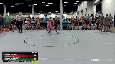 100 lbs Round 2 (4 Team) - Scott Young, PA Alliance vs Frank Albright, U2 Upstate Uprising