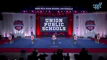 Union Public Schools [2025 Advanced Varsity Crowd Leading - Small Finals] 2025 NCA High School National Championship