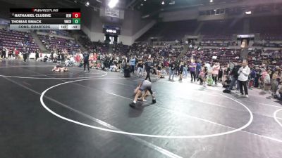 88 lbs Cons. Quarters - Thomas Smack, Victory Wrestling Club - VTC vs Nathaniel Clubine, Betterman Elite Wrestling